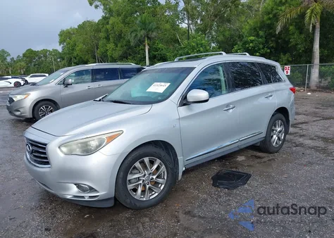 2014 Infiniti Qx60 из США, поврежденный, VIN 5N1AL0MM5EC549557